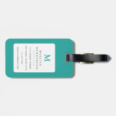 ボストンテリアラゲッジタグ ラゲッジタグ (裏面横)