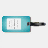 ボストンテリアラゲッジタグ ラゲッジタグ (裏面横)