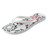 ボストンテリアラブ ビーチサンダル (アングル)