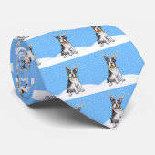 ボストンテリアレイリアトインデア ネクタイ (ロール)