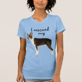 ボストンテリアレスキューTシャツ Tシャツ (正面)