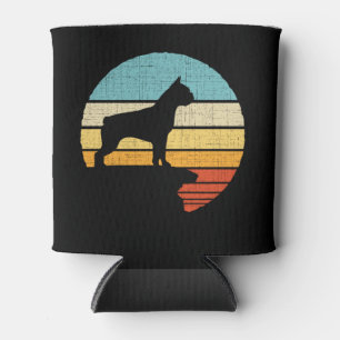 ボストンテリアレトロヴィンテージ60s 70sドッグパピーオウ 缶クーラー