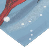 ボストンテリアードッグウィンターワンダーランドクリスマスジョイ テーブルクロス (アングル)