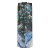 ボストンテリアードッグライディングオートバイクリスマス タンブラー (裏面)