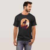 ボストンテリアードッグレトロ13 Tシャツ (正面フル)