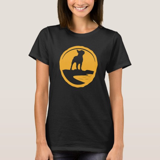 ボストンテリアードッグレトロ29 Tシャツ (正面)