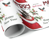 ボストンテリアードッグinクリスマス抱き枕 ラッピングペーパー (ロールコーナー)