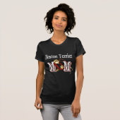 ボストンテリアードッグMOM Tシャツ (正面フル)