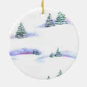 ボストンテリアーラウンドオーナメント セラミックオーナメント (裏面)