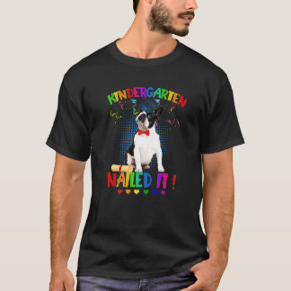 ボストンテリア卒業クラス22幼稚園 Tシャツ