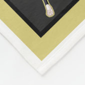 ボストンテリア君は僕の太陽の光だ フリースブランケット (角)