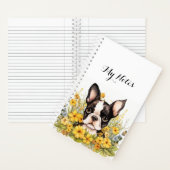 ボストンテリア日記のショットレコード | ノートブック (内側)