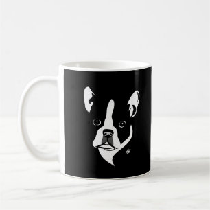 ボストンテリア犬のマグ コーヒーマグカップ