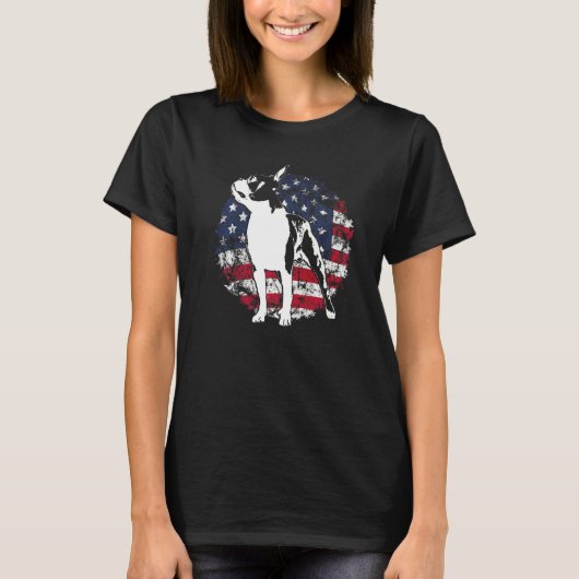 ボストンテリア犬の種類 64 Tシャツ (正面)