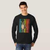 ボストンテリア犬種 95 Tシャツ (正面フル)