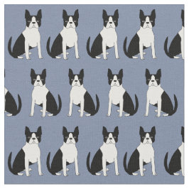 ボストンテリア生地 – かわいいボストンテリア犬 ファブリック