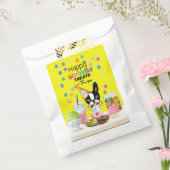 ボストンテリア紙トリートバッグミラベル フェイバーバッグ (封をした状態)