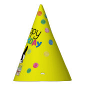 ボストンテリア紙誕生日ハットミラベル パーティーハット (右)