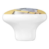 ボストンテリア絵画ズ – かわいいオリジナルドッグアート セラミックノブ (側面)