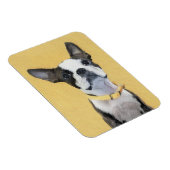 ボストンテリア絵画ズ – かわいいオリジナルドッグアート マグネット (右側)