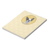 ボストンテリア絵画ズ – かわいいオリジナルドッグアートNo ノートパッド (回転)