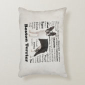 ボストンテリア調度枕 アクセントクッション (正面(垂直))