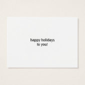 ボストンテリア赤いスカーフを着てホリデーギフトラベル (裏面)