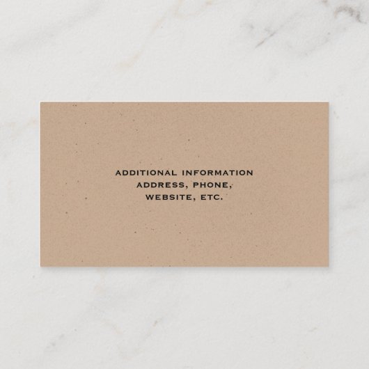 ボストンテリア赤い冬のスカーフを着て 名刺 (裏面)