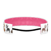 ボストンテリア アスレチックヘッドバンド (裏面)