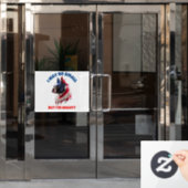 ボストンテリア ウィンドウサイン (オフィスドア)