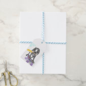 ボストンテリア ギフトタグ (より糸付き)