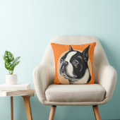 ボストンテリア クッション (椅子)