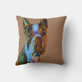 ボストンテリア クッション (裏面)