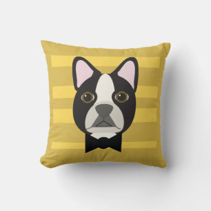 ボストンテリア クッション