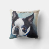 ボストンテリア クッション (裏面)