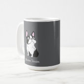 ボストンテリア コーヒーマグカップ (正面左)