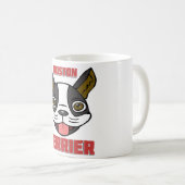 ボストンテリア コーヒーマグカップ (正面右)