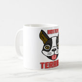 ボストンテリア コーヒーマグカップ (正面左)