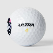 ボストンテリア ゴルフボール (ロゴ)