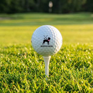 ボストンテリア ゴルフママ Titleist Pro V1 ゴルフボールギフト ゴルフボール
