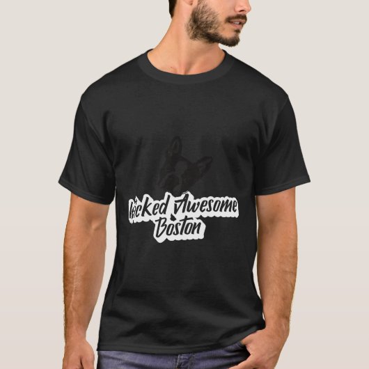 ボストンテリア・タイソ素晴らしットン Tシャツ (正面)