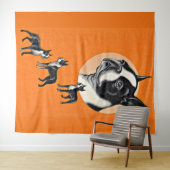 ボストンテリア タペストリー (インサイチュ(横))