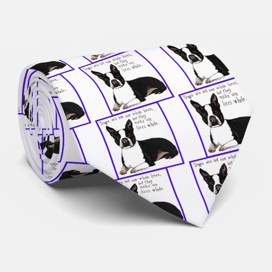 ボストンテリア ネクタイ (ロール)