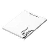 ボストンテリア ノートパッド (回転)