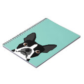 ボストンテリア ノートブック (左側)