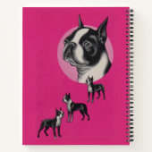 ボストンテリア ノートブック (裏面)