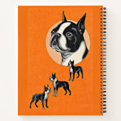 ボストンテリア ノートブック (裏面)