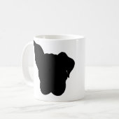 ボストンテリア、パグ、虫愛マグ コーヒーマグカップ (正面左)