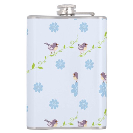 ボストンテリア フラスク (裏面)