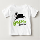 ボストンテリア ベビーTシャツ<br><div class="desc"></div>